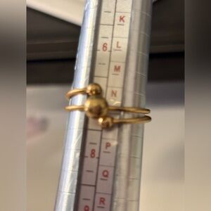 Elegant Gold-Tone Women's Ring